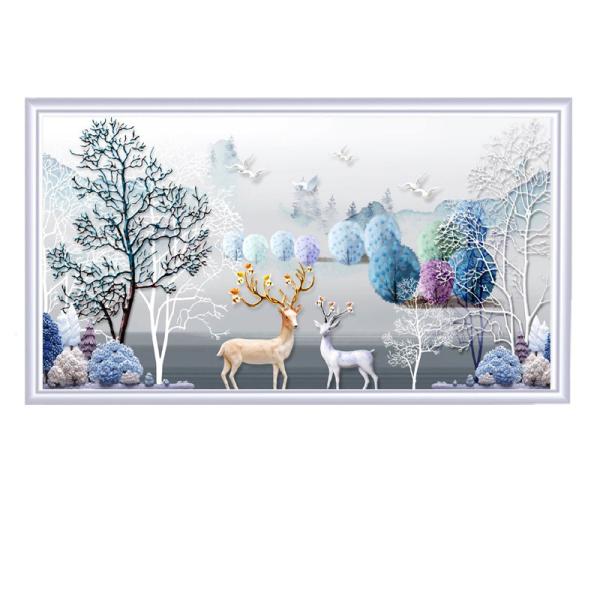 Bathroom Heater Infrared Carbon Crystal Wall Mounted Picture Electric Yoga Heaters