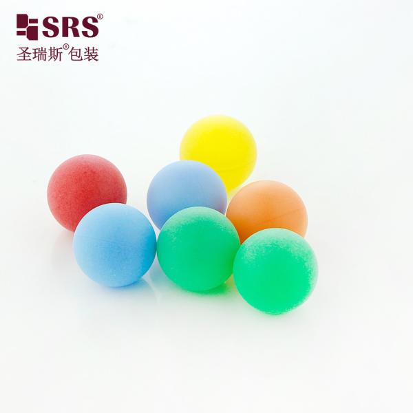 Wholesale 25.2mm 25.3mm 25.4mm 28.8mm 30mm 35.2mm 35.5mm 38mm Matte Multicolor Plastic Roller Balls For Skincare Roll-ons And Beauty Packaging