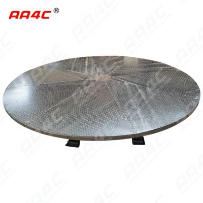 Galvanized 360 Car Turntable Hydraulic Car Parking Rotating Platform For Auto Show Heavy Duty