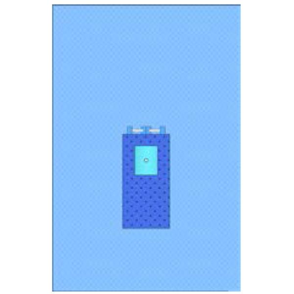 Quirúrgico disponible material de la extremidad superior de los PP SMS cubre con los tenedores del tubo