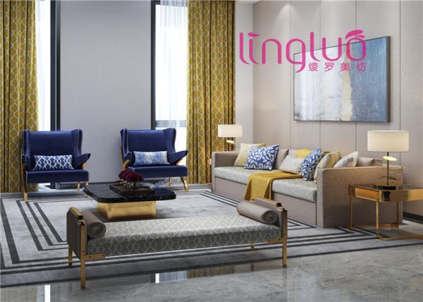 Solid Color Textile Velvet Knitted Interior Upholstery Fabric