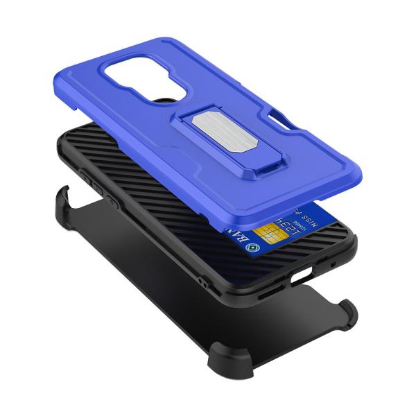 Anti Lost Finger Grip Phone Case Magnetic Car Mount Stand Bracket Phone Cover Belt Clip