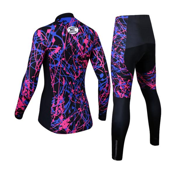 breathable Womens Cycling Tights sport apparel XS-3XL with Lycra fabric
