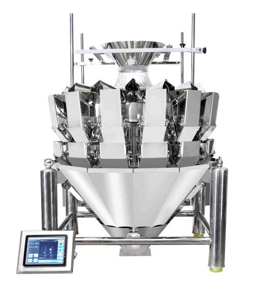 High Precision Quantitative 10 Head Multihead Weigher 1.6L Multi Head Weigher