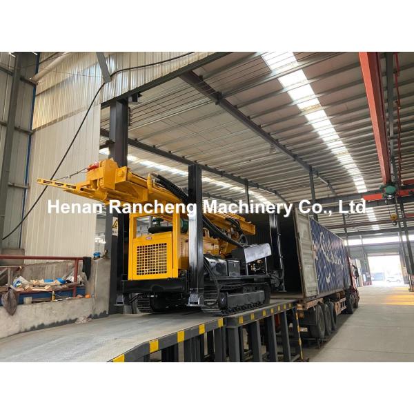 800m Depth Water Well Drilling Equipment 153KW Engine 140mm - 500mm Diameter