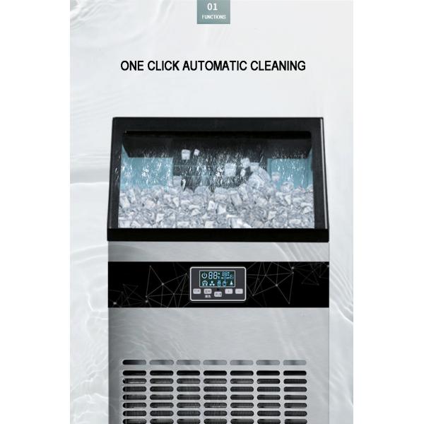 NO App-Controlled 60-100kg Home Mini Commercial Ice Maker Machine for Automatic Ice Cube Making Tap Water Or Bottled Water Input