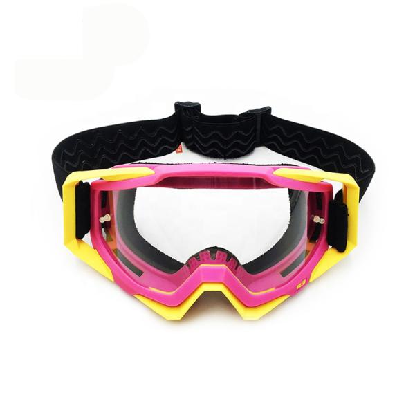 UV Protective Dirt Bike Riding Goggles TPU Frame Off Road Motorcycle Using