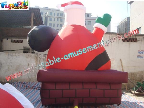 Giant Inflatable Christmas Decorations Santa Claus For Outdoor