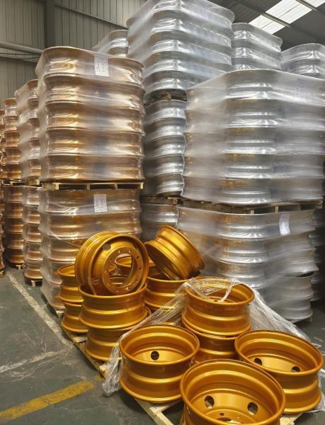 Ferreiras de semi-reboque 22,5 Ferreiras de aço de vácuo de perfil Rodas de aço