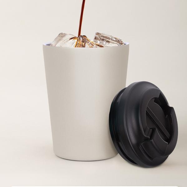 Spill Proof Thermos Cup For Car Travel With 12-Hour Heat Retention