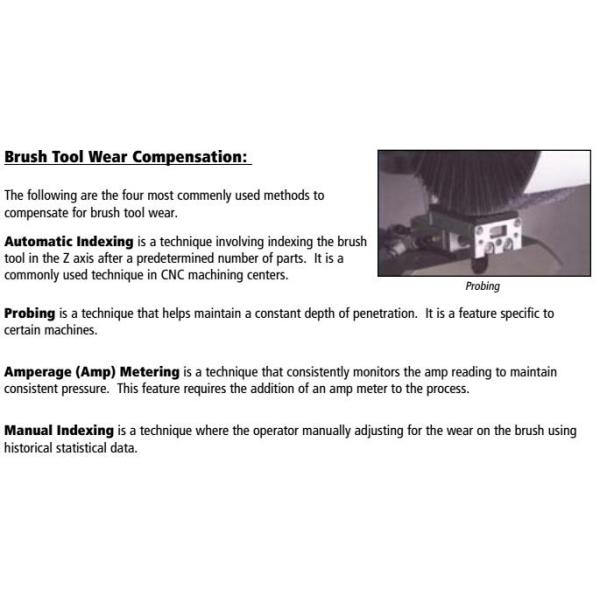 Deburring Black Color Cup Body 4 Inch Nylon Cup Brushes for Light Stock Removal