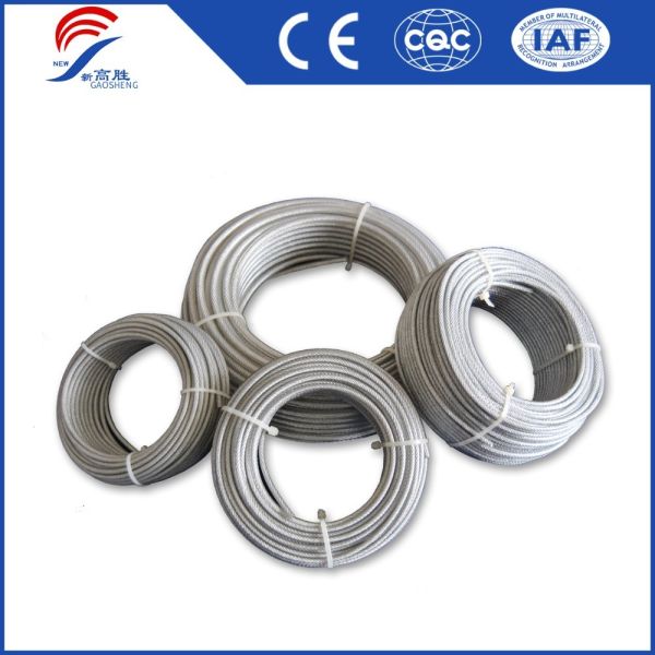 Electric Galvanized Steel Wire Rope with 7x7 Structure and 1570MPa Tensile Strength Galvanized Steel Cable