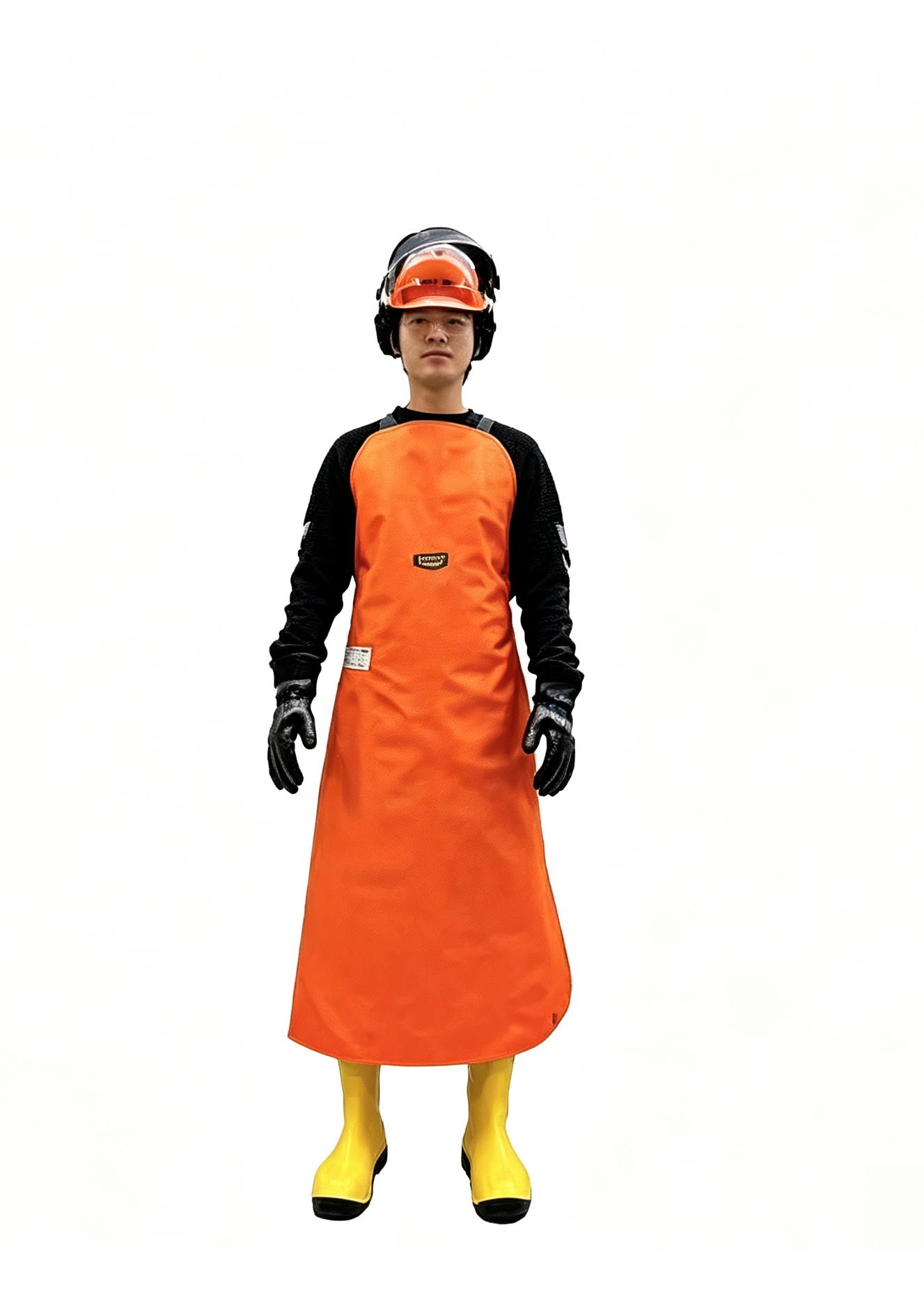 Lightweight Pressure Washing Protective Clothing Adjustable Waterproof Coverall Suit Reinforced