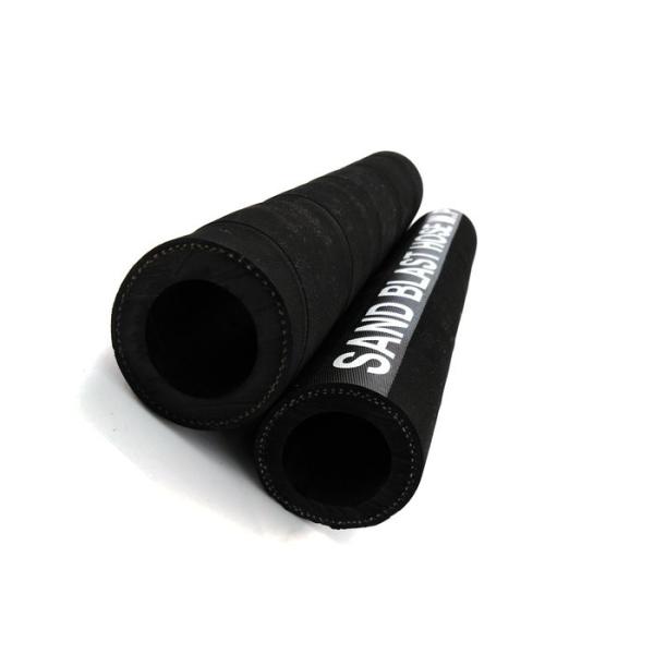 12 Bar 32mm Sand Blast Hose / Sandblast Rubber Hose Abrasion Resistant