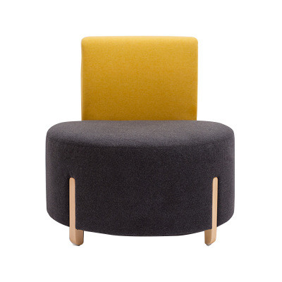 Contemporary Living room sofa Single Double color Card Seat Modern Sectional Couches