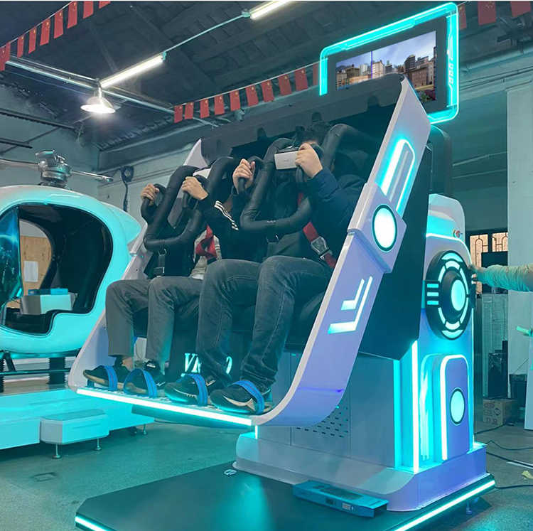 Earn Money Business 9d VR 360 Degree Rotation 2 Seats VR Simulator Big Sale for March Purchasing Festival