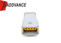 Pa66 automotivo Gf30 8 Pin Male Connector Gray Color