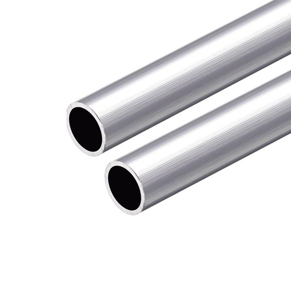 6000 Series Round Aluminum Pipe Mill Finished For Building / Decoration