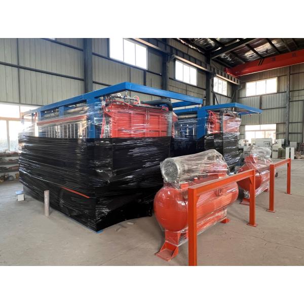 expandable polystyrene eps foam shape moulding fish box floor heating making machine
