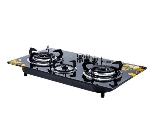 Manufacturer's direct sales gas stoves, household large firepower three eye embedded natural gas stoves, liquefied gas