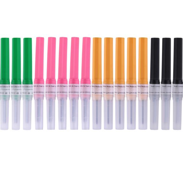 Ce Удостоверенная 18-23G Игла для сбора многообразных образцов венозной крови Игла для сбора венозной крови