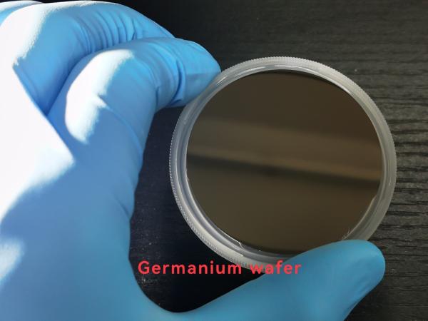 2inch 325um GA-lubrificou bolachas do Ge da carcaça do germânio para o infravermelho