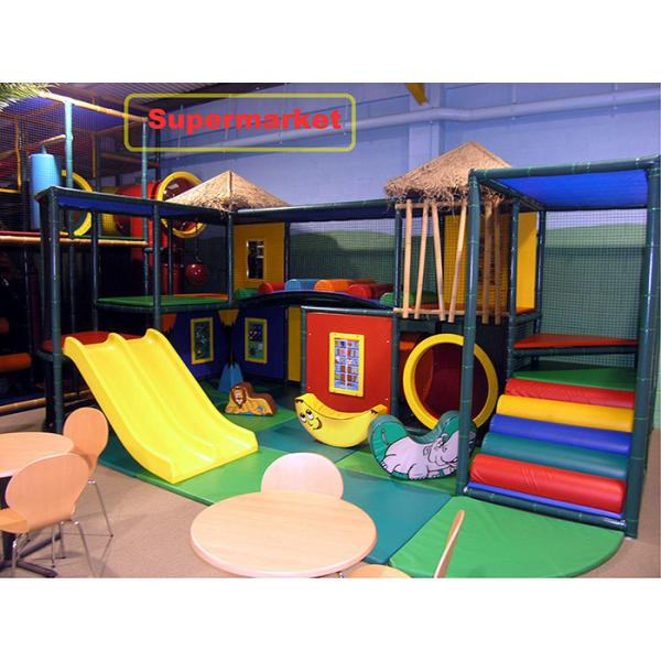 Candy Theme Indoor Playground Equipment Kids 3-12 Age For Supermarkets