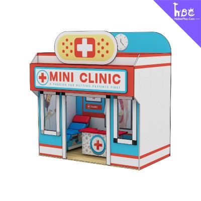 Role Play Mini Clinic Play Area For Toddler , Indoor Hospital Playround Area