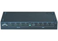 Commutateur de matrice vidéo à commutation transparente avec 8 ports d'entrée HDMI et type 8x8