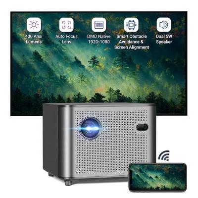Airplay 4K WiFi Mini Pico Projector Bluetooth 400 ANSI 1080P 30DB