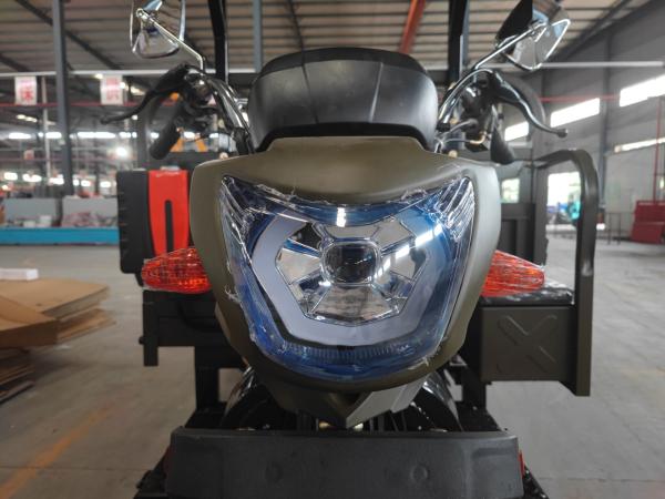 Transportation Made Easy with Motorized Cargo Tricycle One Seat and Basket Included