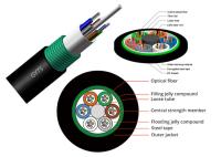Cable acorazado G652D 36B1.3 G652D de la fibra óptica al aire libre de GYTS 72B1.3 de arriba/tubería PE
