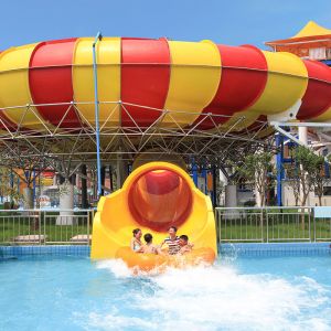 Inflatable Tube Space Bowl Slide Water Park Playground Equipment Glassfiber 304