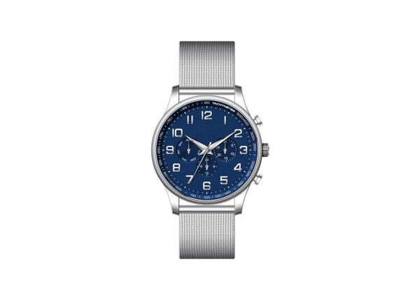 Mesh Band Quartz Stainless Steel Watch 50 Meter Water Resistant  Screw Crown