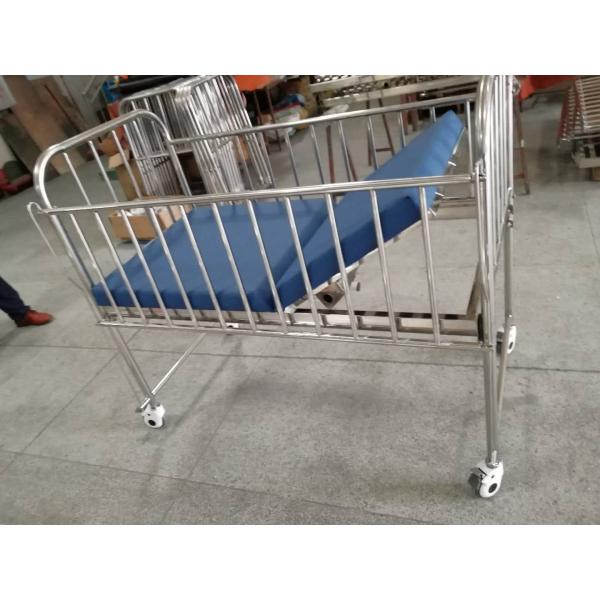 Stainless Steel Material Infant Hospital Bed Medical