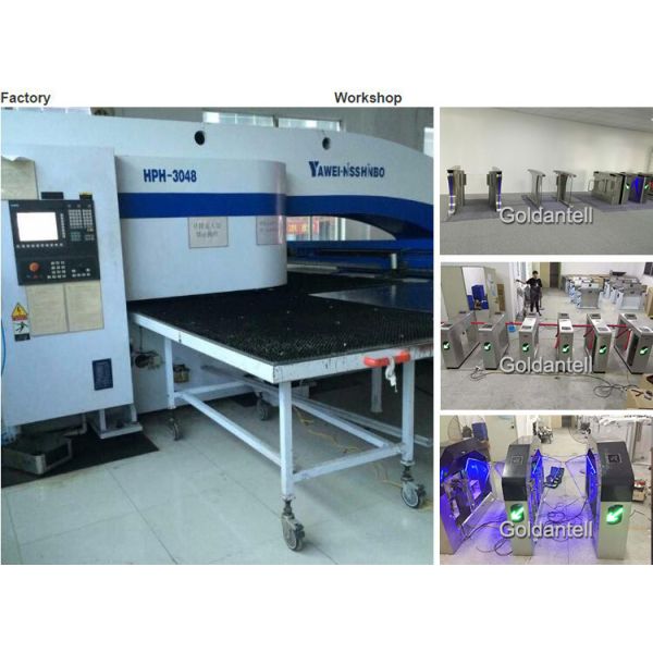 Wholesale Factory Price Outdoor Waterproof Swing Barrier Gate with Qr Code Reader