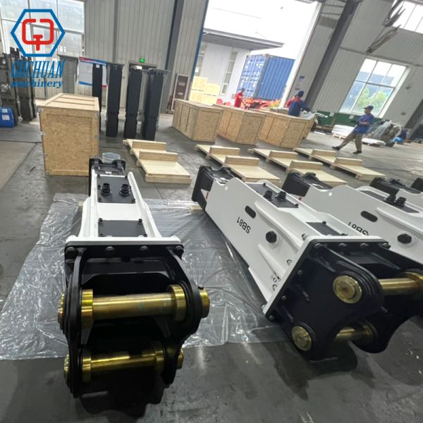 Premium SB81 Hydraulic Hammer: Enclosed Silenced Excavator Rock Breaker