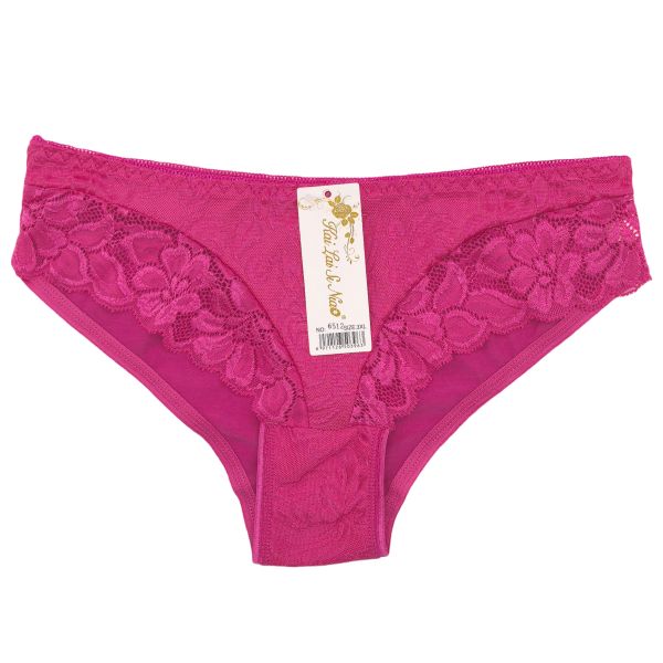 Jacquard Underwear Lady Best Selling Six Colors Lace Panties 2024 Hot Sell Lingerie for Girls