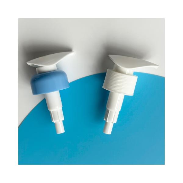 Насос гладкого лосьона для популярных небо-голубых бутылок 28/410
