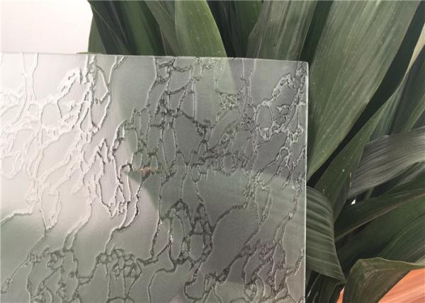 Vidro modelado decorativo da privacidade para forma da cozinha do banheiro a vária