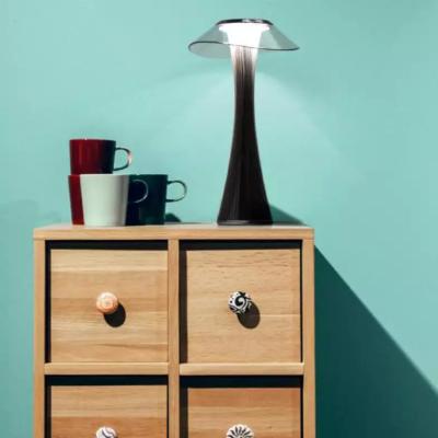 US Plug Slim Waist Dimmable Bedside Night Light Touch Led Table Lamp
