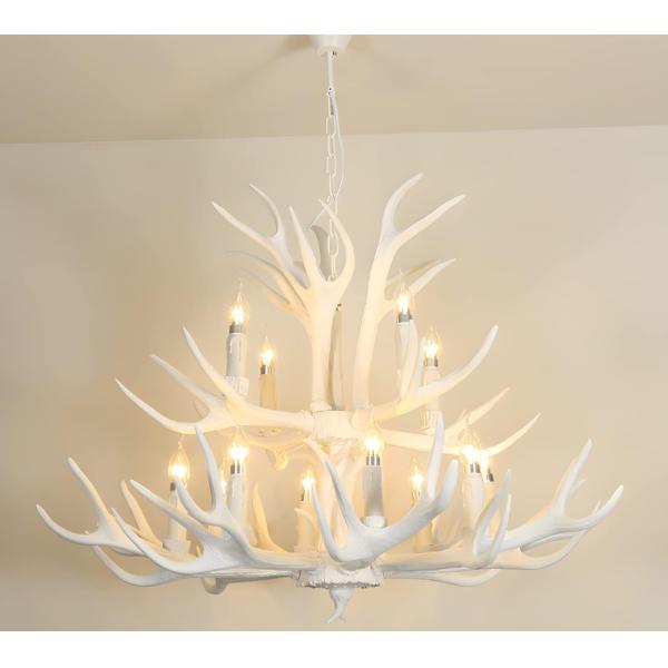 JYLIGHTING Modern Creative LED Antler Chandelier Lighting Fixtures For Home Dining Room Decor Hanging Lights Modern Pendant