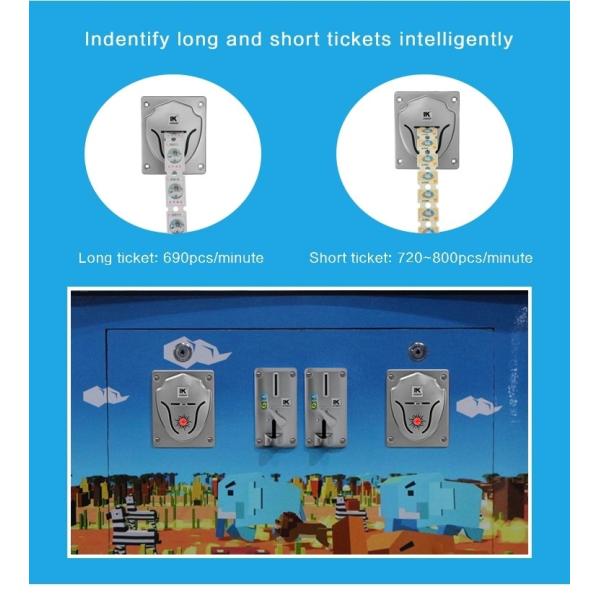 Стабилизированная машина видеоигры разделяет выход билета выкупления парка атракционов Лк009аф