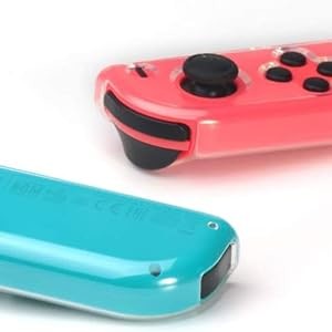 Transparency Soft TPU Protective Cover Case for NS Joy-con Controllers