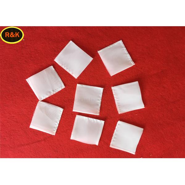 Fruit Juice Silken Pyramid Tea Bags , Heat Seal Tea Bags 73 / 90 / 120 Micron