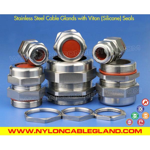 IP68 регулируемые кабельные вводы NPT нержавеющей 304/306 (NPT1/4