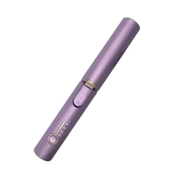 High Speed Purple Ceramic Plate Heated Hair Rollers With Worldwide Plugs