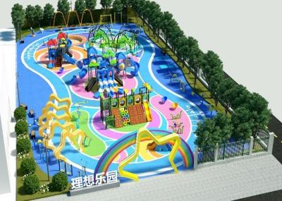 Adultos feitos sob encomenda exteriores de Playset do parque de diversões do projeto do campo de jogos