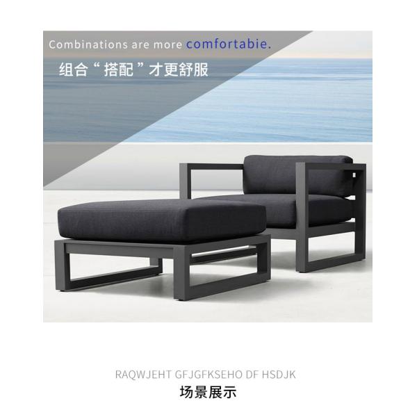 Hall Backyard Garden Outdoor Furniture Sets with Daybed and Outdoor Sofa Set Luxury