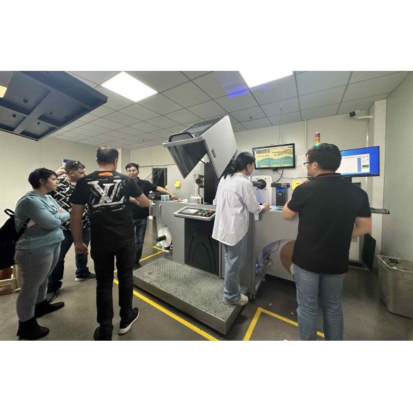 Digital Rotary UV Varnish Printing and Cold Foiling machine